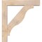 Ekena Millwork Funston Block Smooth Bracket w/ Offset Brace, Douglas Fir, 7 1/2"W x 40"D x 44"H BKT0806X40X44FST05SDF - alternate 3